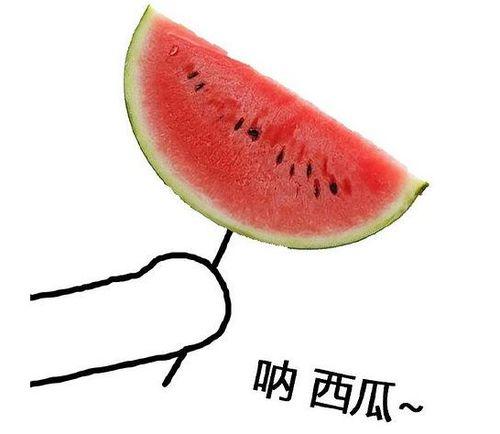 散兵吃瓜头像可爱高清